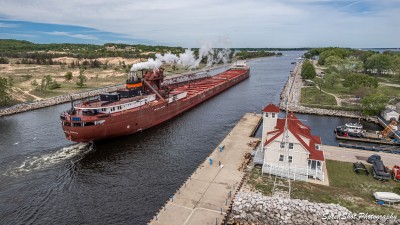 The-Oberstar-sails-inbound-the-Muskegon-Channel-passing-the-Coast-Guard-station-on-her-starboard-side.-Brian-Caswell-June-1.jpeg